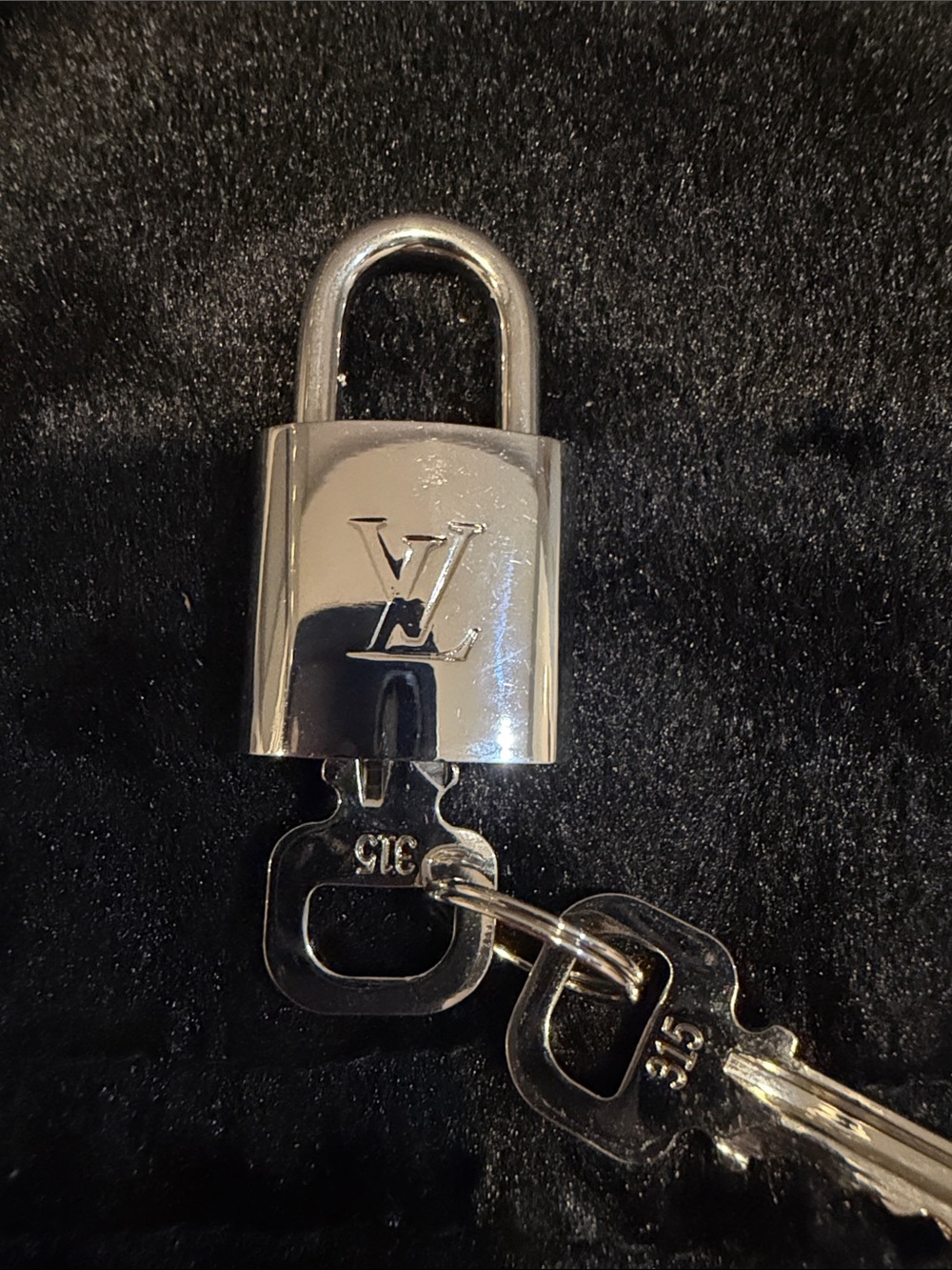 Louis Vuitton Silver Lock